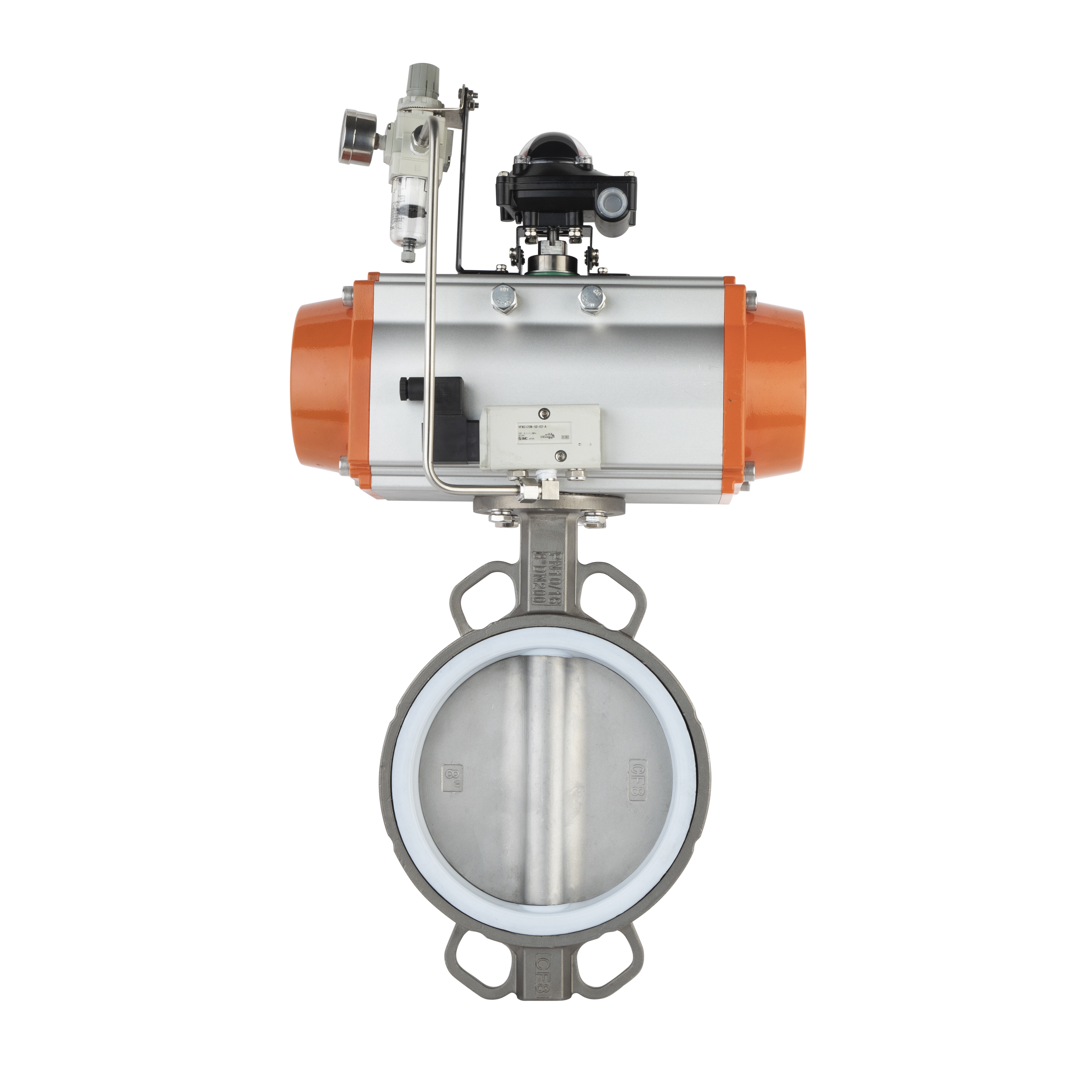 Pelagus commoda immaculatam ferro pneumatic papilio valvulae