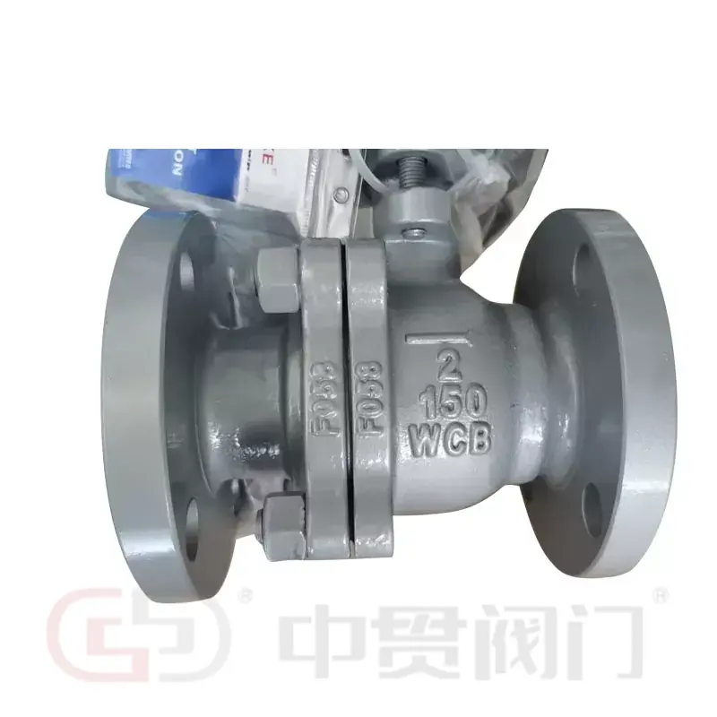 WCB Duo-Piece Flanged Floating Pila valvae